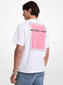 Graphic Logo Cotton T-Shirt michael kors graphic logo cotton t shirt