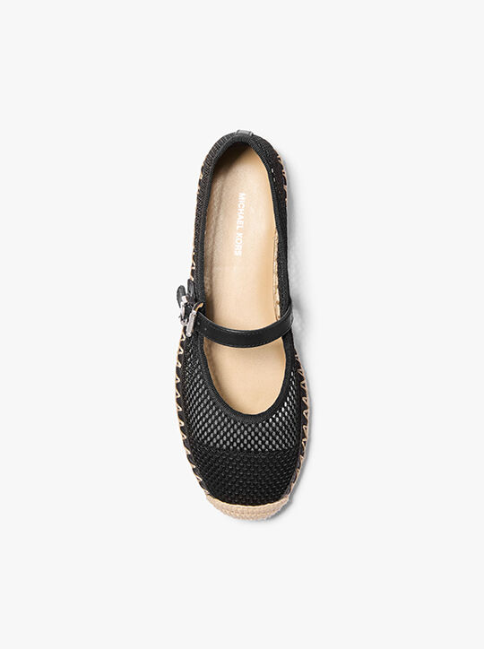 michael kors lynn mesh ballet espadrille