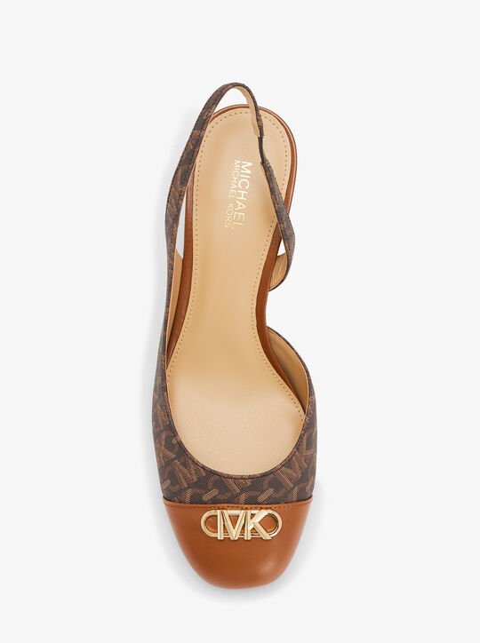 michael kors perla flex toe cap pump